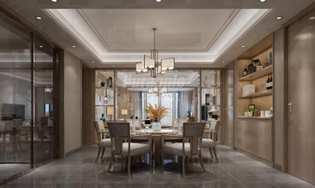 無錫紫蘋果裝飾 新中式風(fēng)格裝修