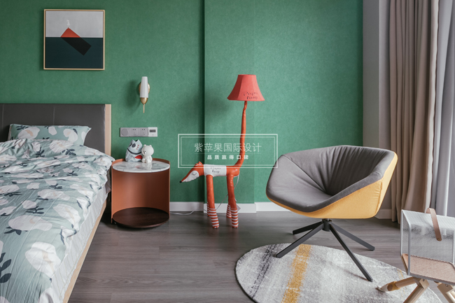 現(xiàn)代混搭裝修案例，給人溫暖和舒適的感覺