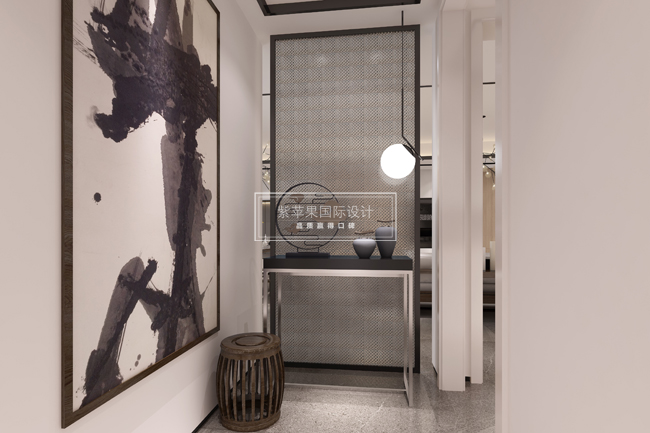 現代中式裝修案例，開放而又內斂！